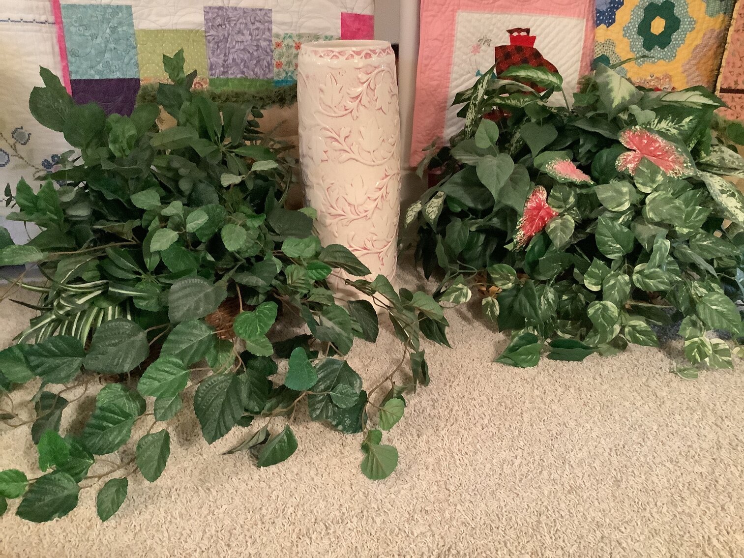 Floral Arrangements, Ceramic Floor Pot