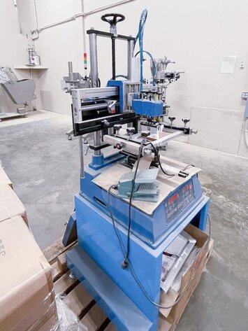 Image for ***SOLD*** MJK0889 Houn Jien Industrial Co HJ-55AB Small Flat Screen Printer