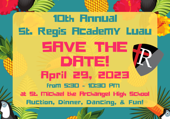 Image for St. Regis Academy 10th Annual Luau Fundraising Auction