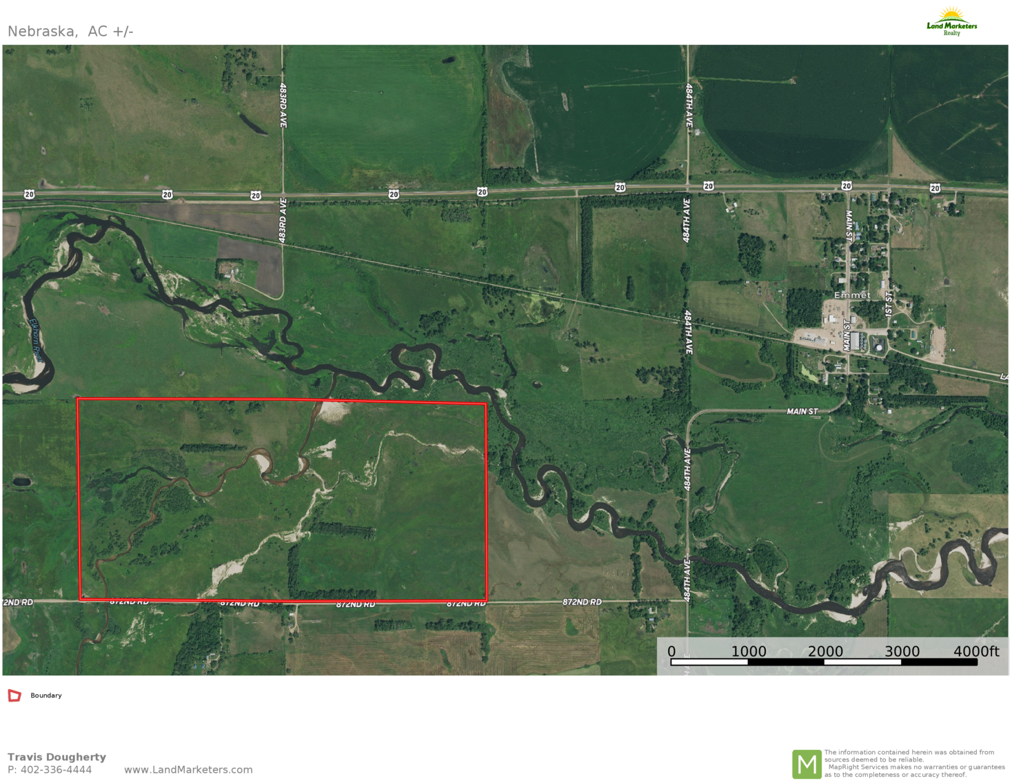 Image for 320+/- Acres in Holt County, NE located by Emmet, Nebraska