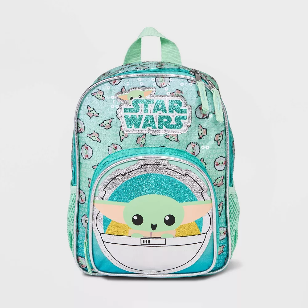 Kids' Star Wars: The Mandalorian 11" Backpack - Green
