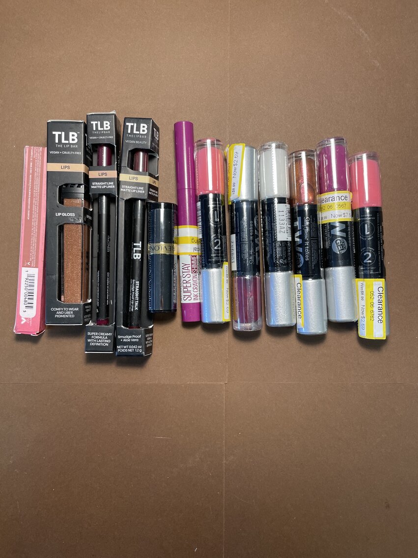 Set of Lip Gloss and Lip Balm and Lip Stick