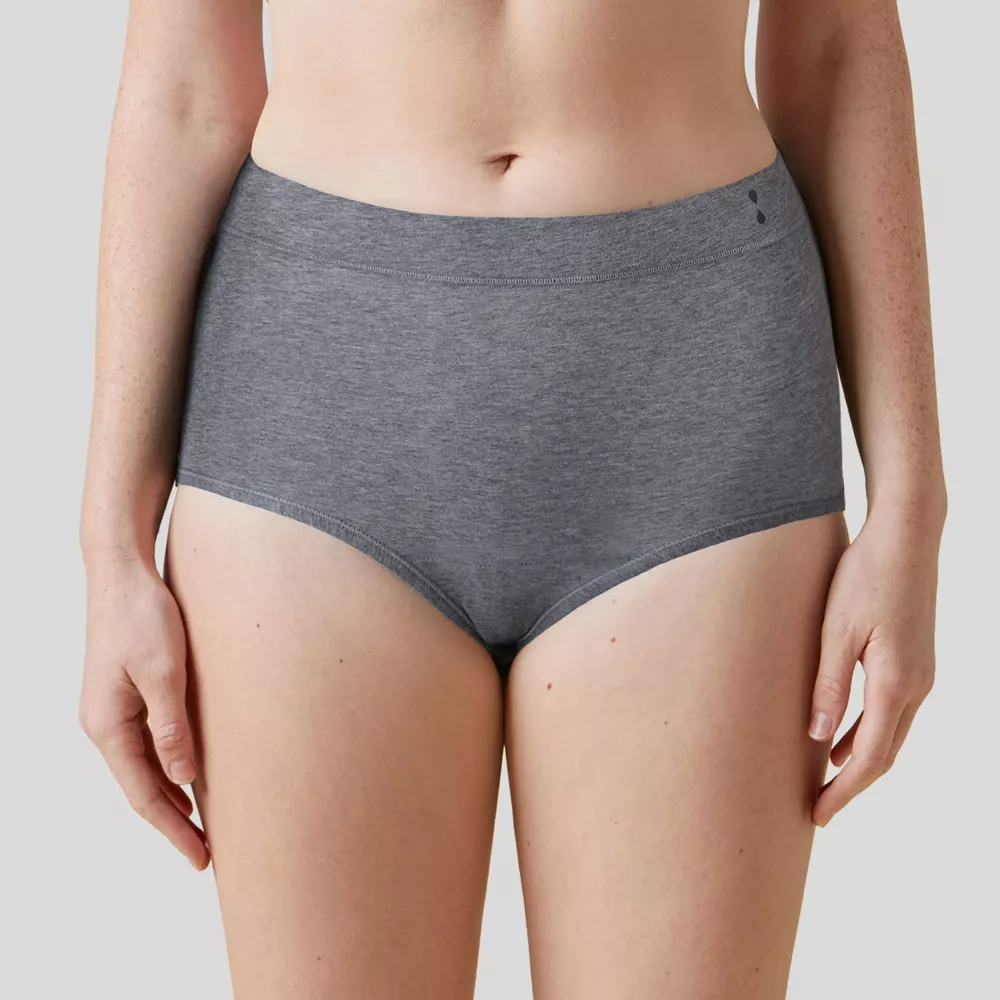 (Womens Size Small) Thinx for All Women's Super Absorbency High-Waist Brief Period Underwear