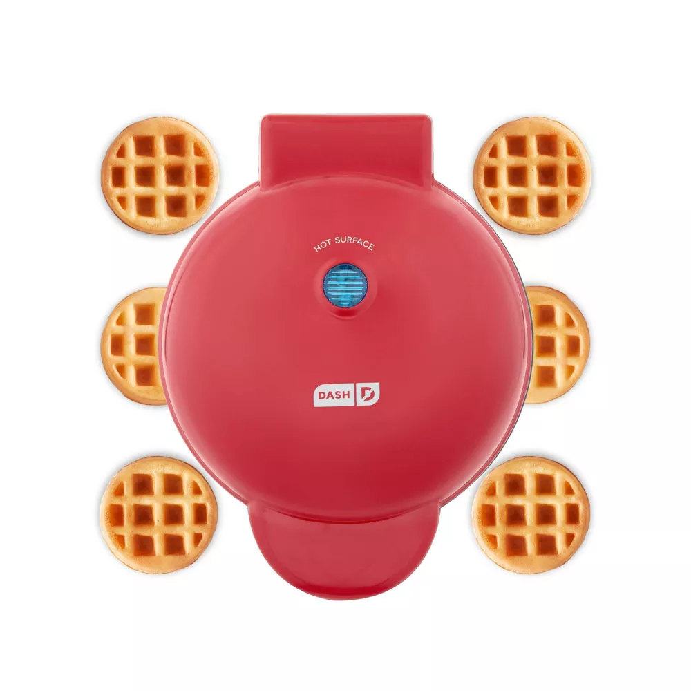 Dash Express Waffle Bite Maker - Red