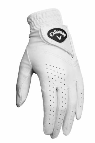 SET OF 2 Callaway Women's Left Golf Glove - White, Size S