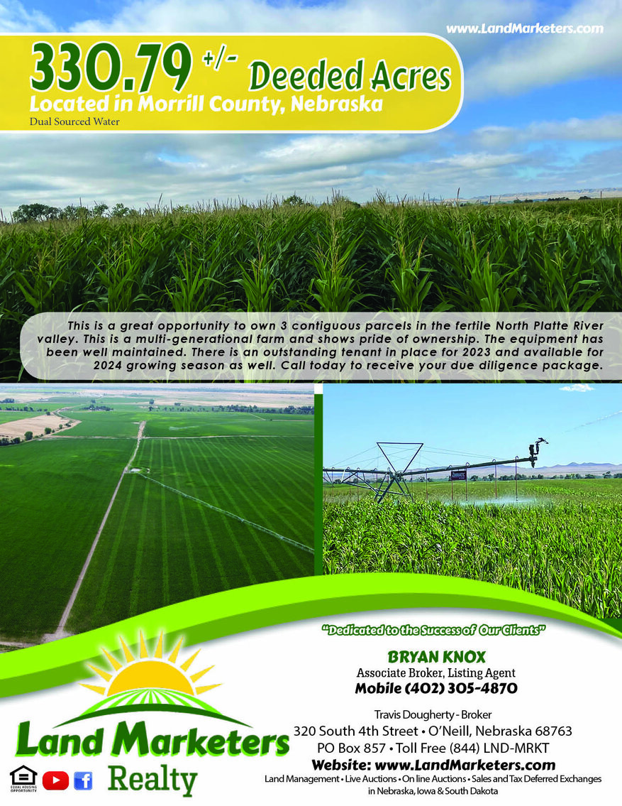 Image for 330.79 Deeded Acres in Morrill County, NE