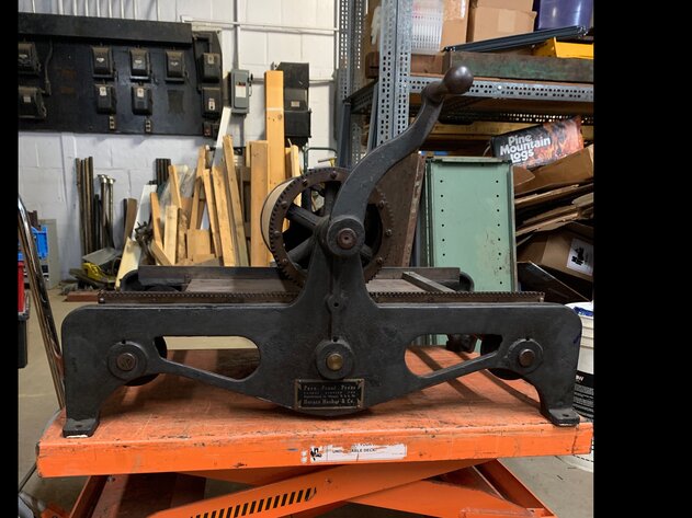 Image for Letterpress & Bindery Auction