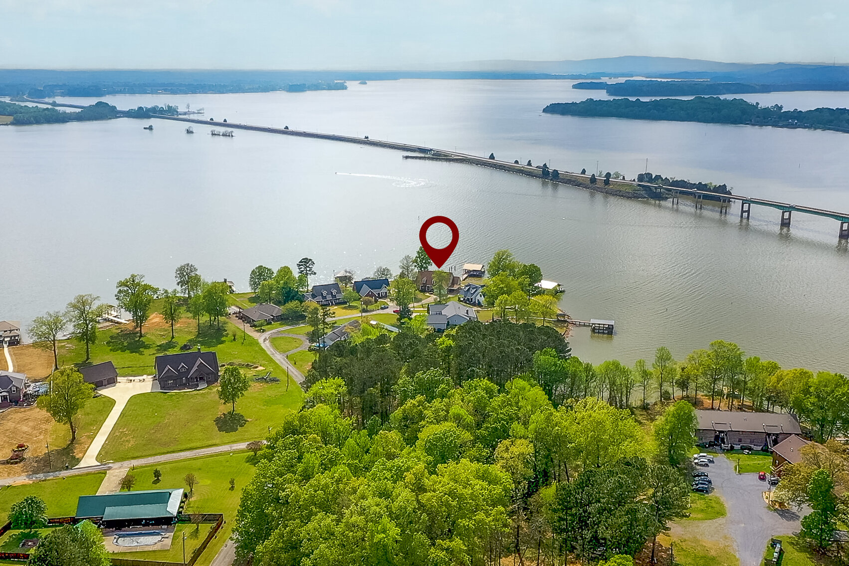 Image for Waterfront Home with Boathouse on Weiss Lake in Cedar Bluff, Alabama...SOLD