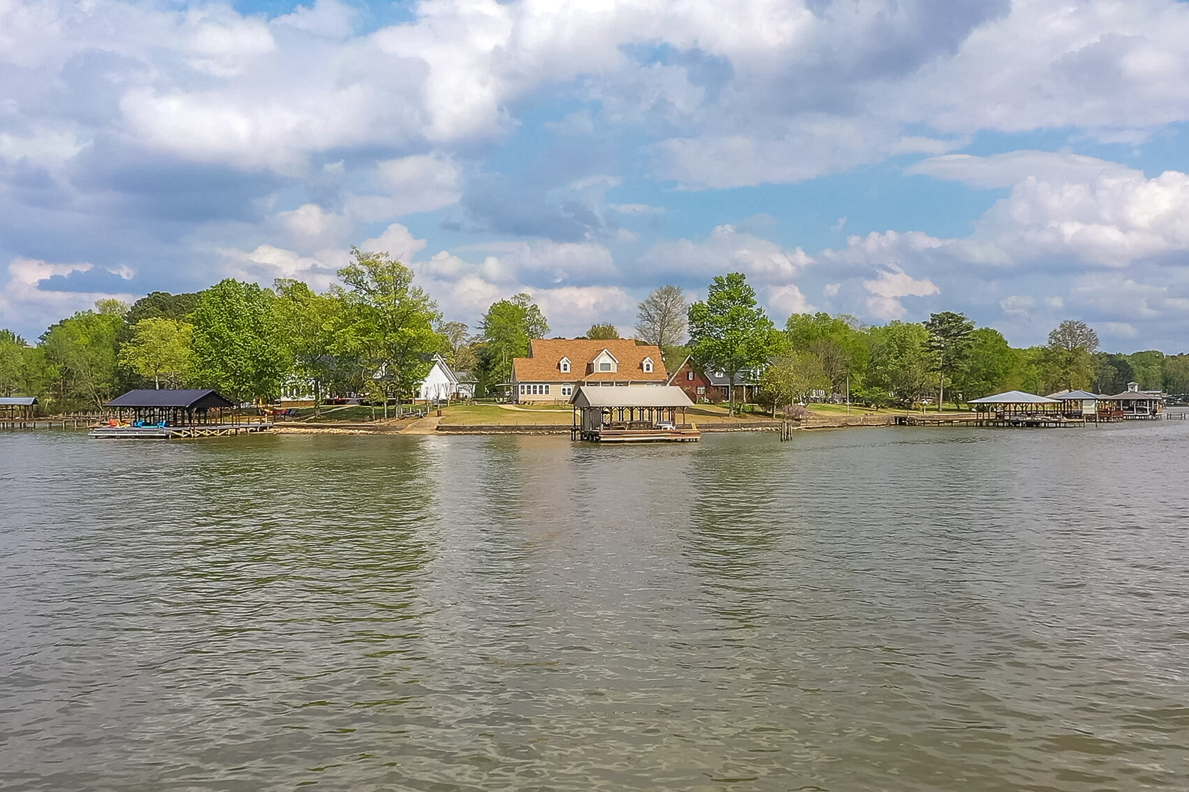 Image for Waterfront Home with Boathouse on Weiss Lake in Cedar Bluff, Alabama...SOLD