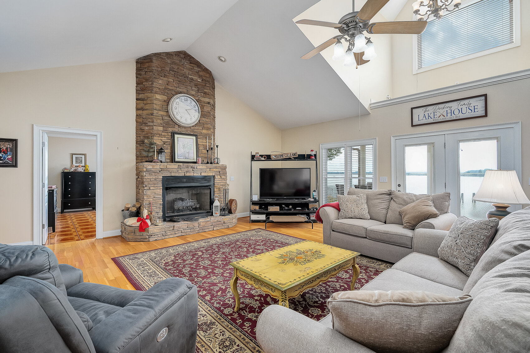 Image for Waterfront Home with Boathouse on Weiss Lake in Cedar Bluff, Alabama...SOLD