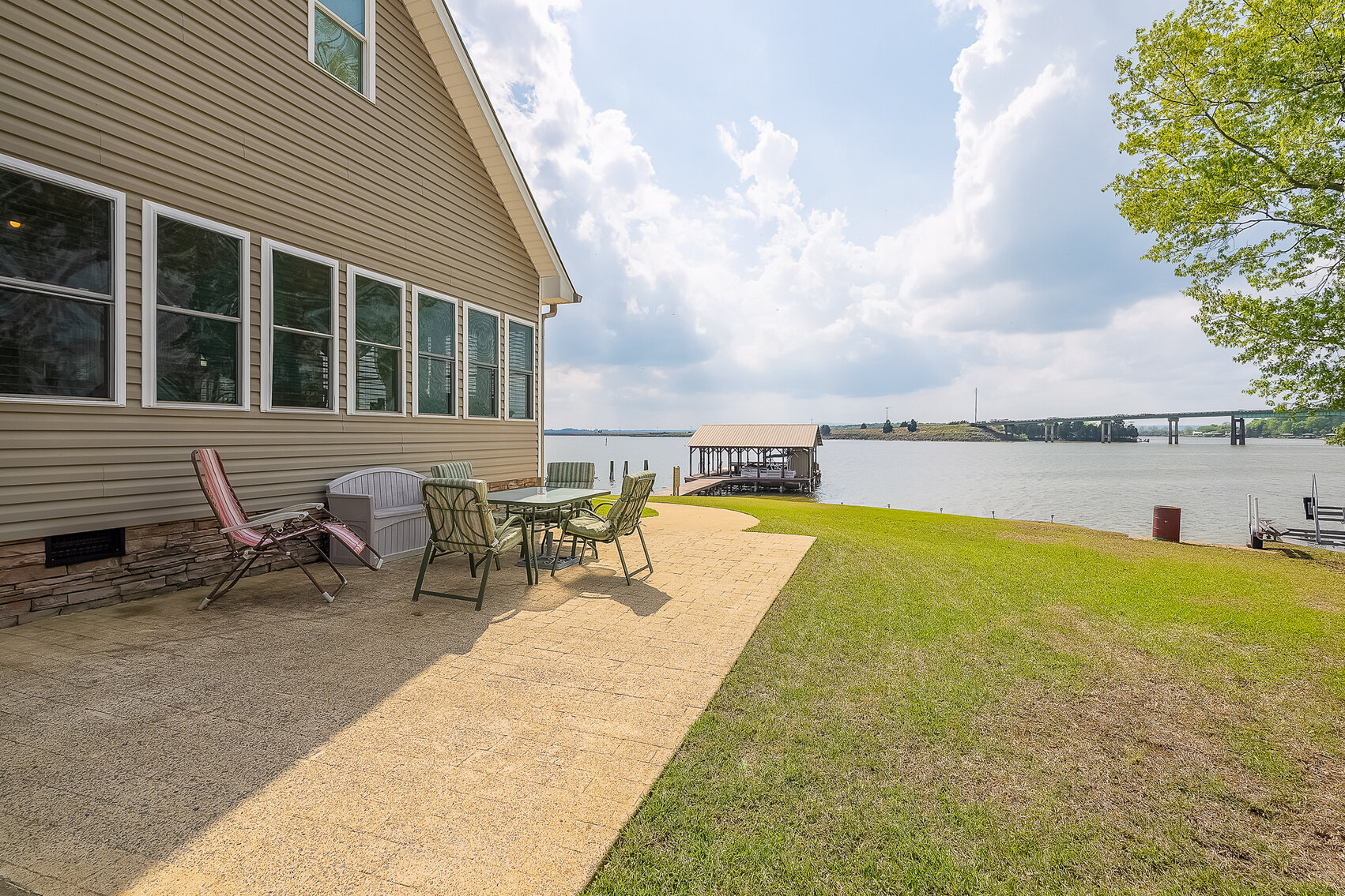 Image for Waterfront Home with Boathouse on Weiss Lake in Cedar Bluff, Alabama...SOLD