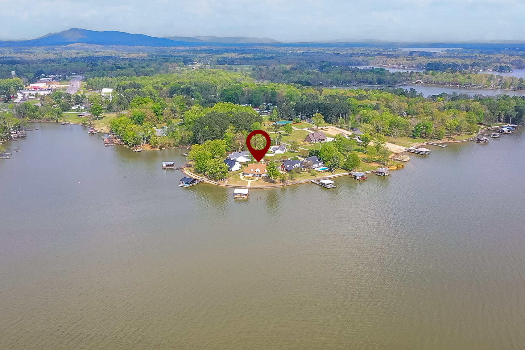 Image for Waterfront Home with Boathouse on Weiss Lake in Cedar Bluff, Alabama...SOLD