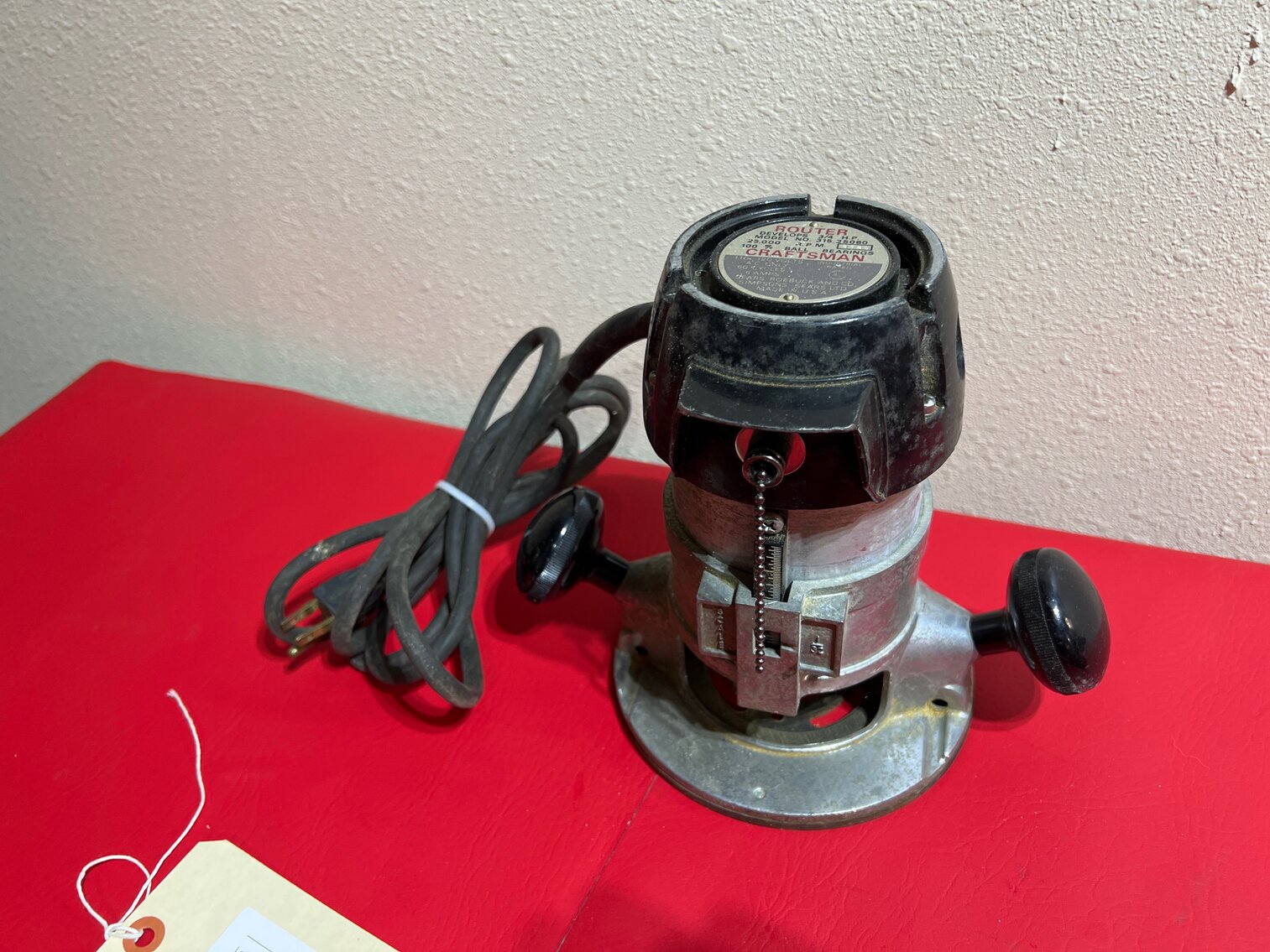 Craftsman router 3/4 hp