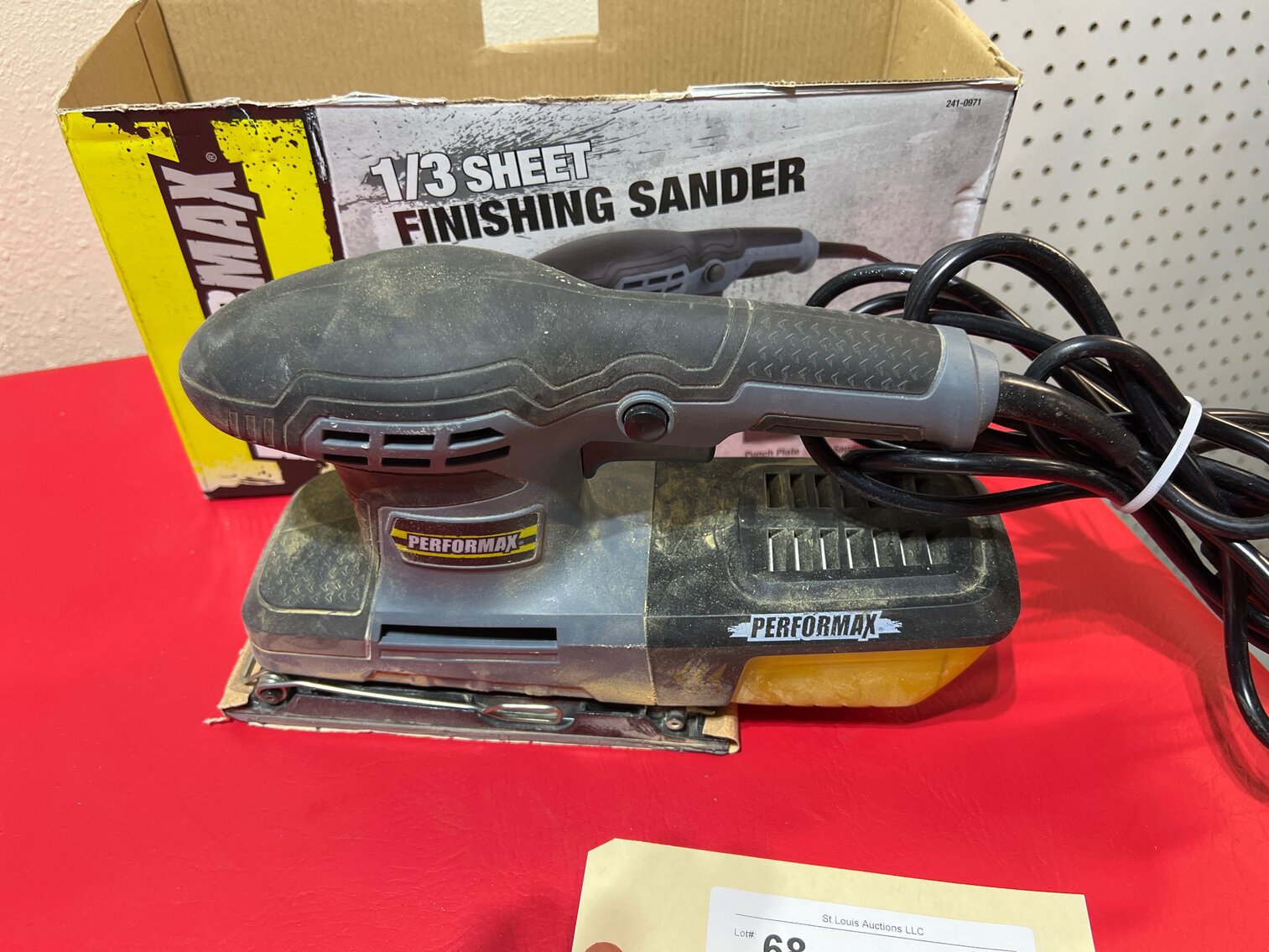 Performax finishing sander