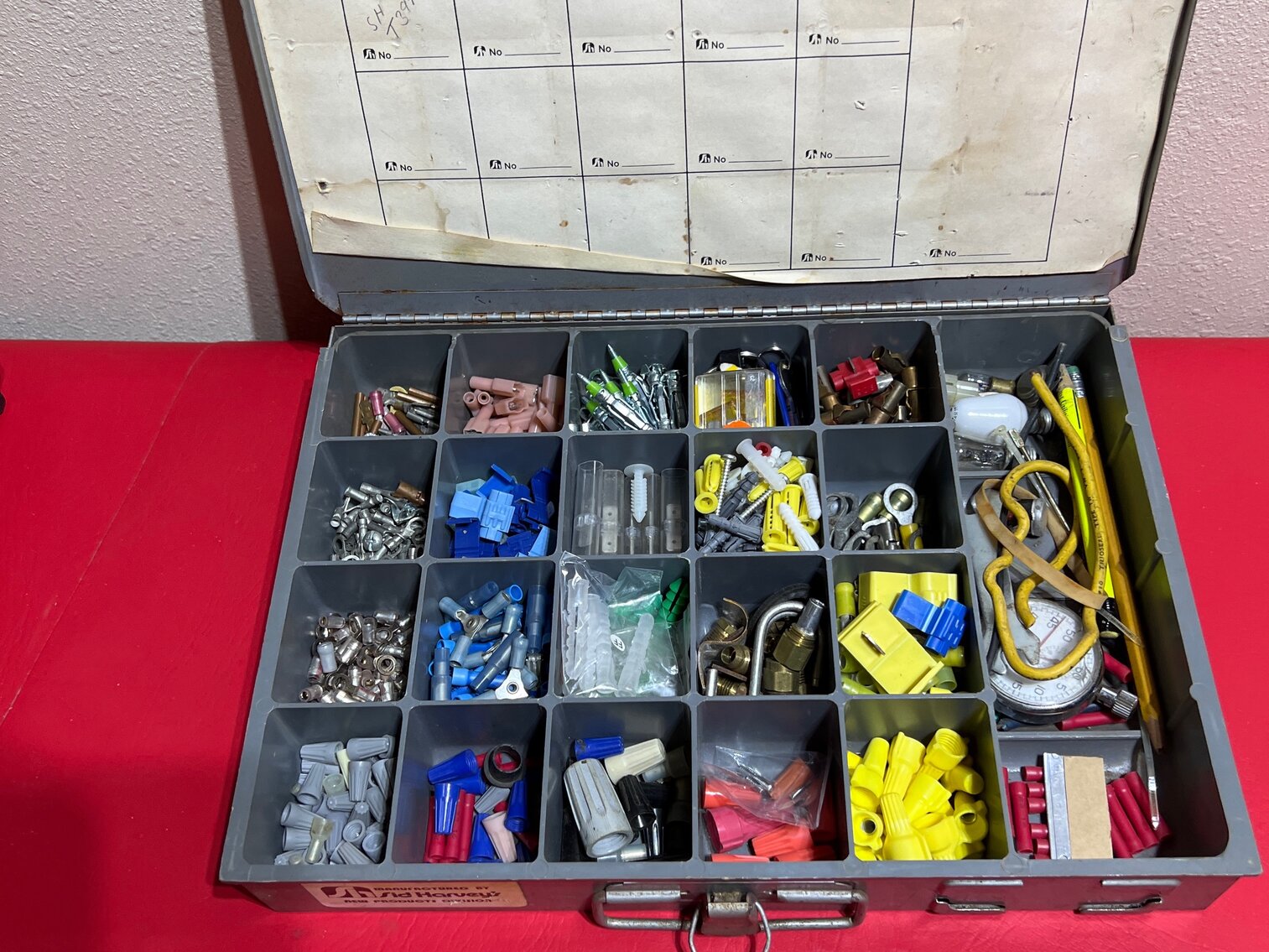 Miscellaneous hardware cabinet