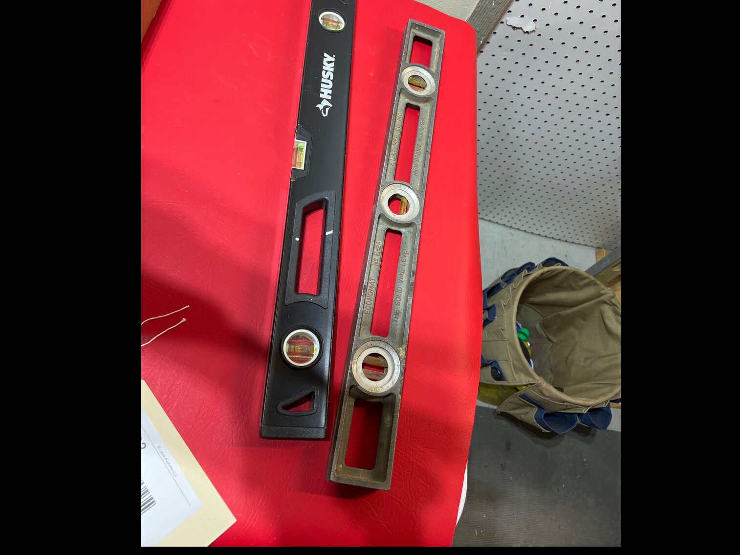 Husky 2 foot level and other