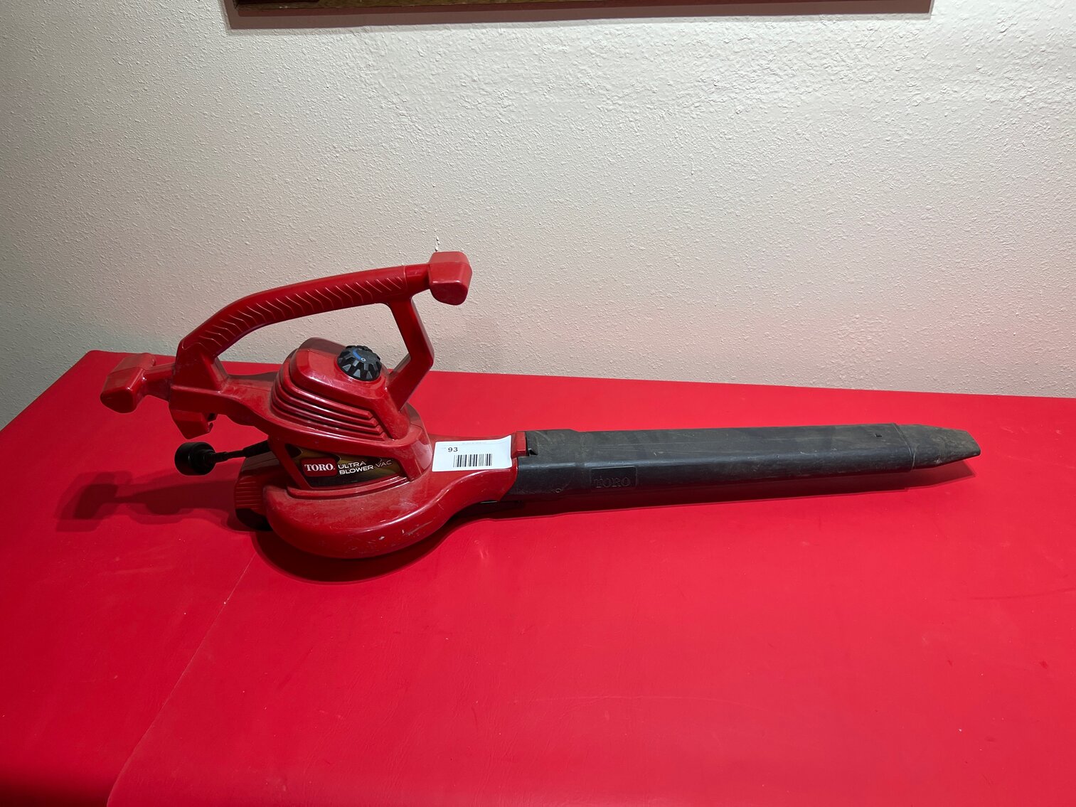 Toro Altro blower vac