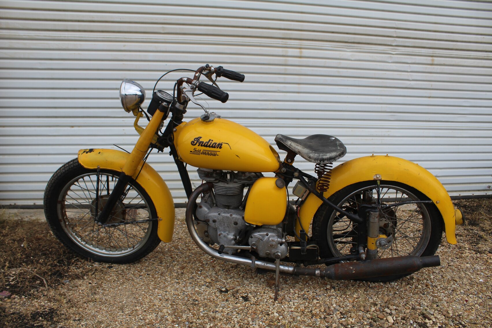 1949 INDIAN GOLD ARROW | Bank Owned | Offered at No Reserve 