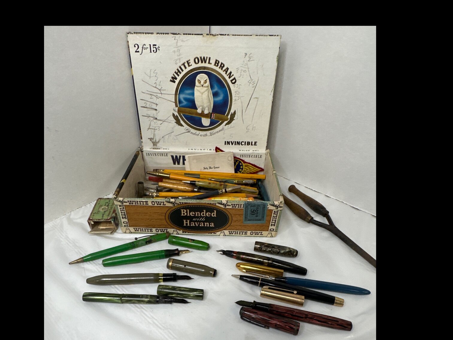 Lot of Fountain Pens Mechanical Pencils Nibs & Misc.