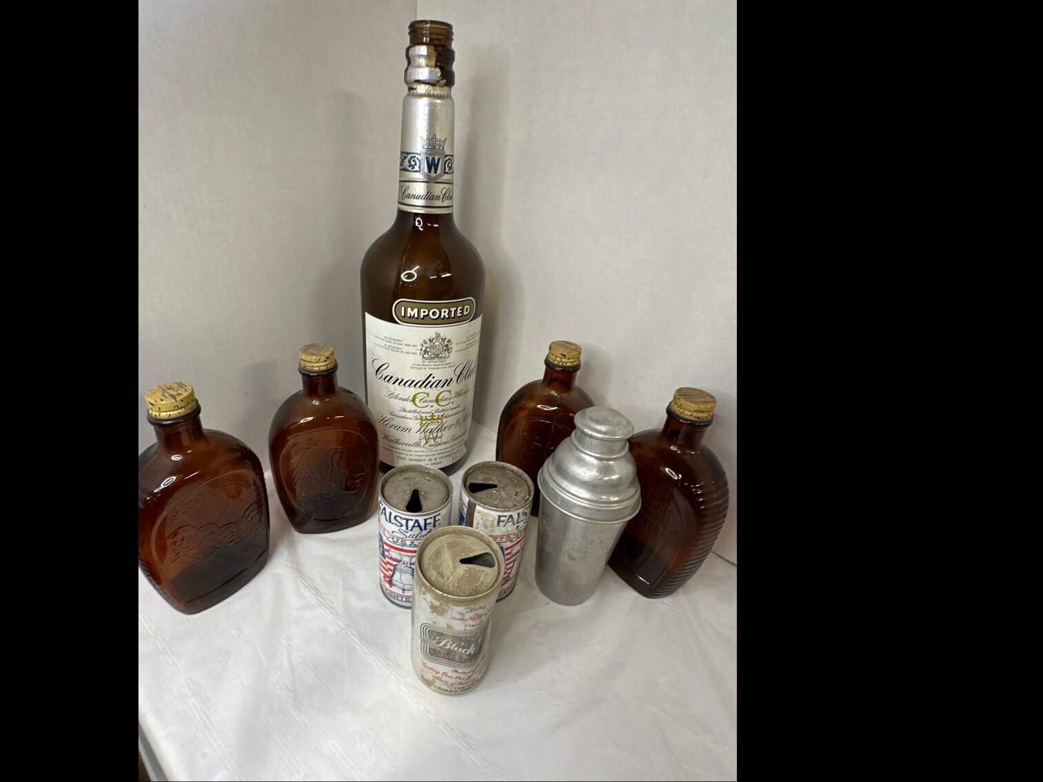 Bottle and Can Lot 