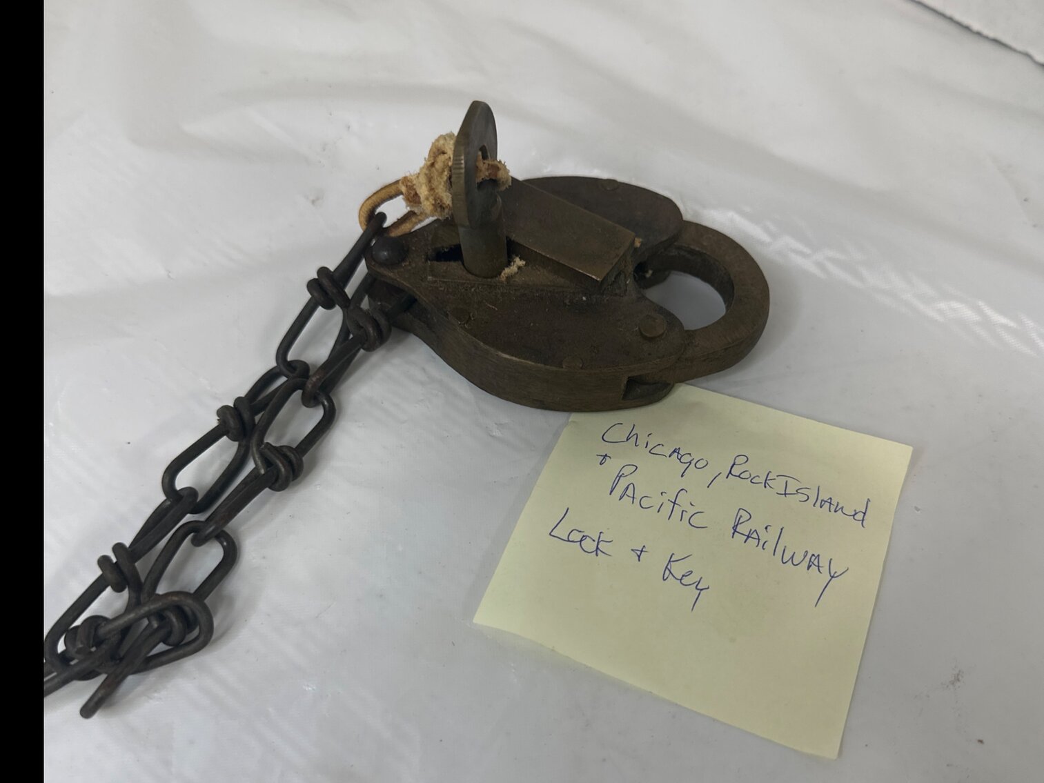 RR Pad Lock W Key 