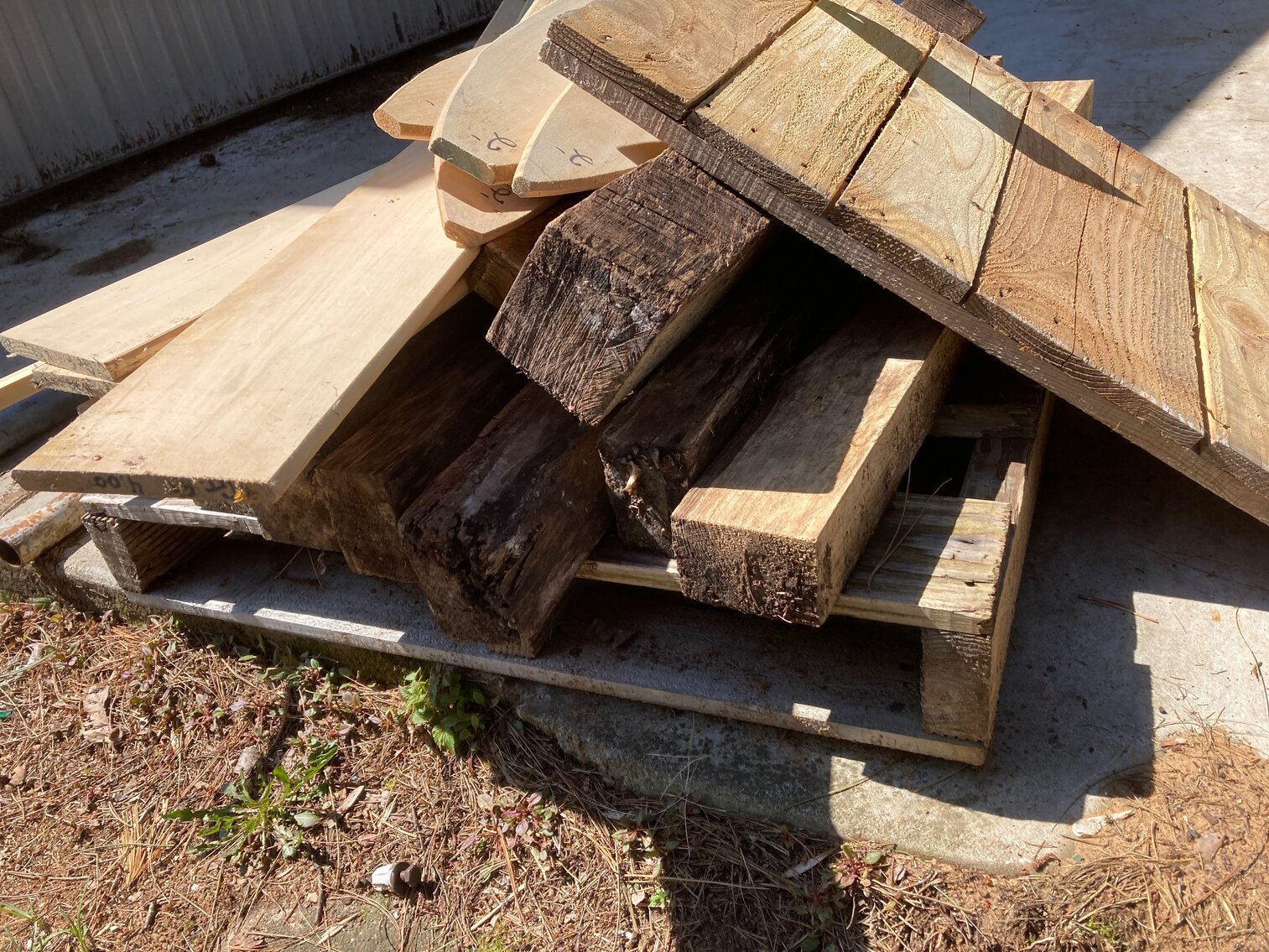 Variety of Wood Pieces