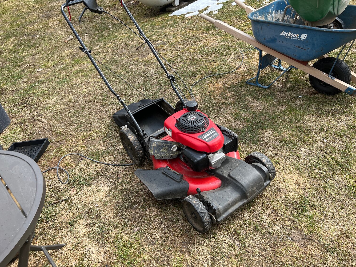 Honda self-propelled lawnmower