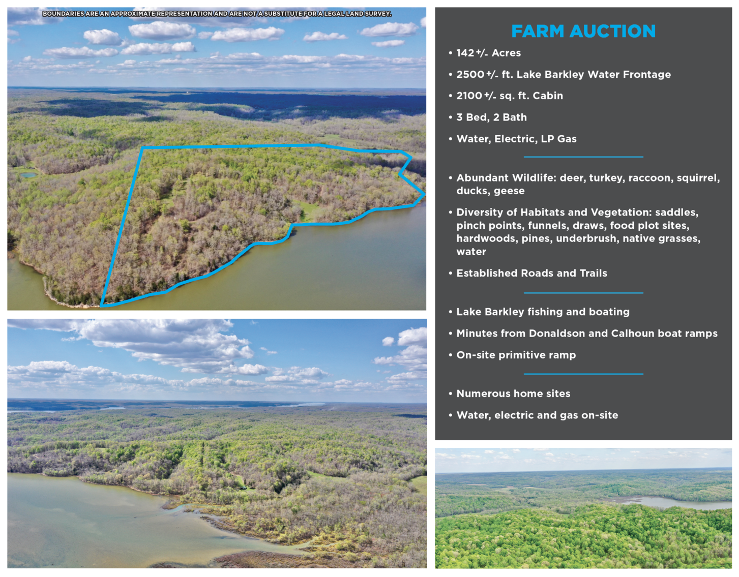 Image for 146.2+/- Acre Lake Barkley Waterfront Farm