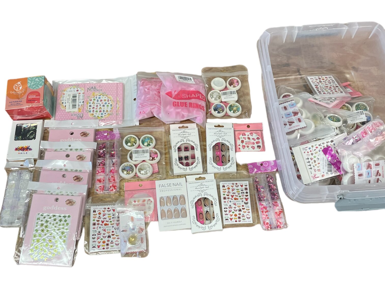 Set of Nail Items 