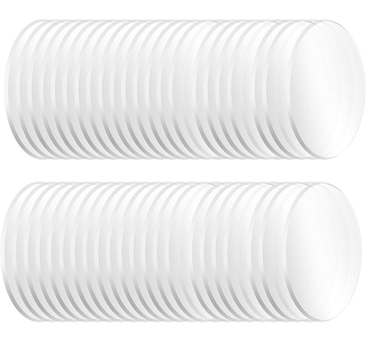 3 Packs of 50 count 3" Round Acrylic Disks 