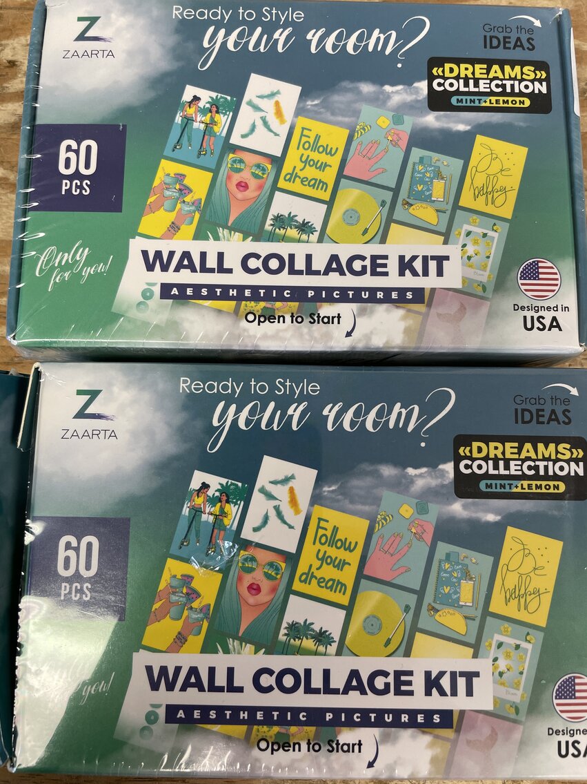 2 Boxes of Wall Collage Kits 