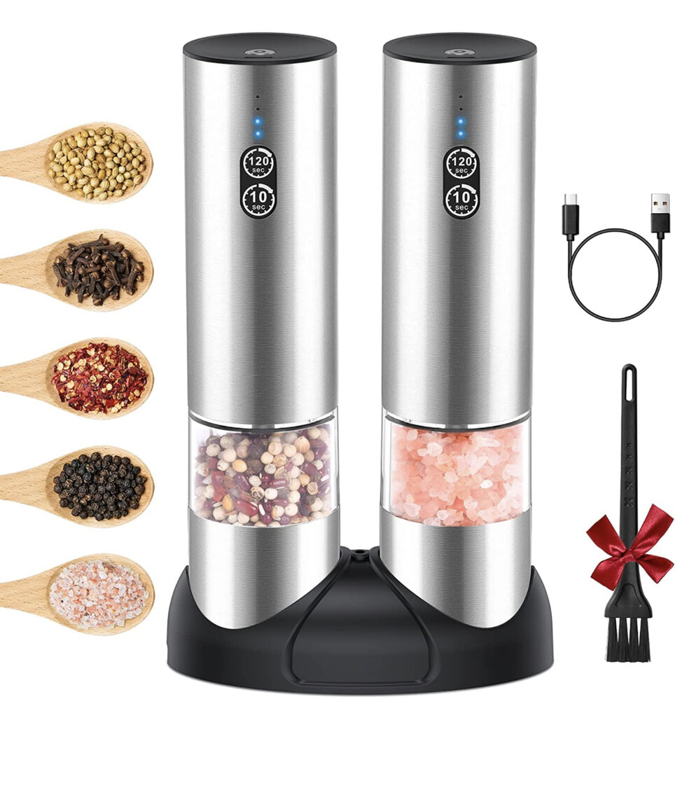 Salt and Pepper Grinder Set 