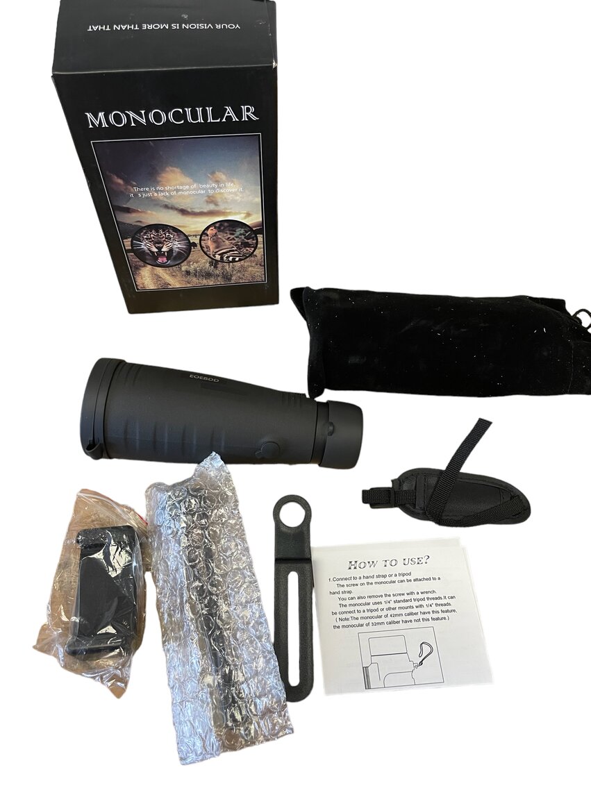 12x50 High Power Prism Monoculars