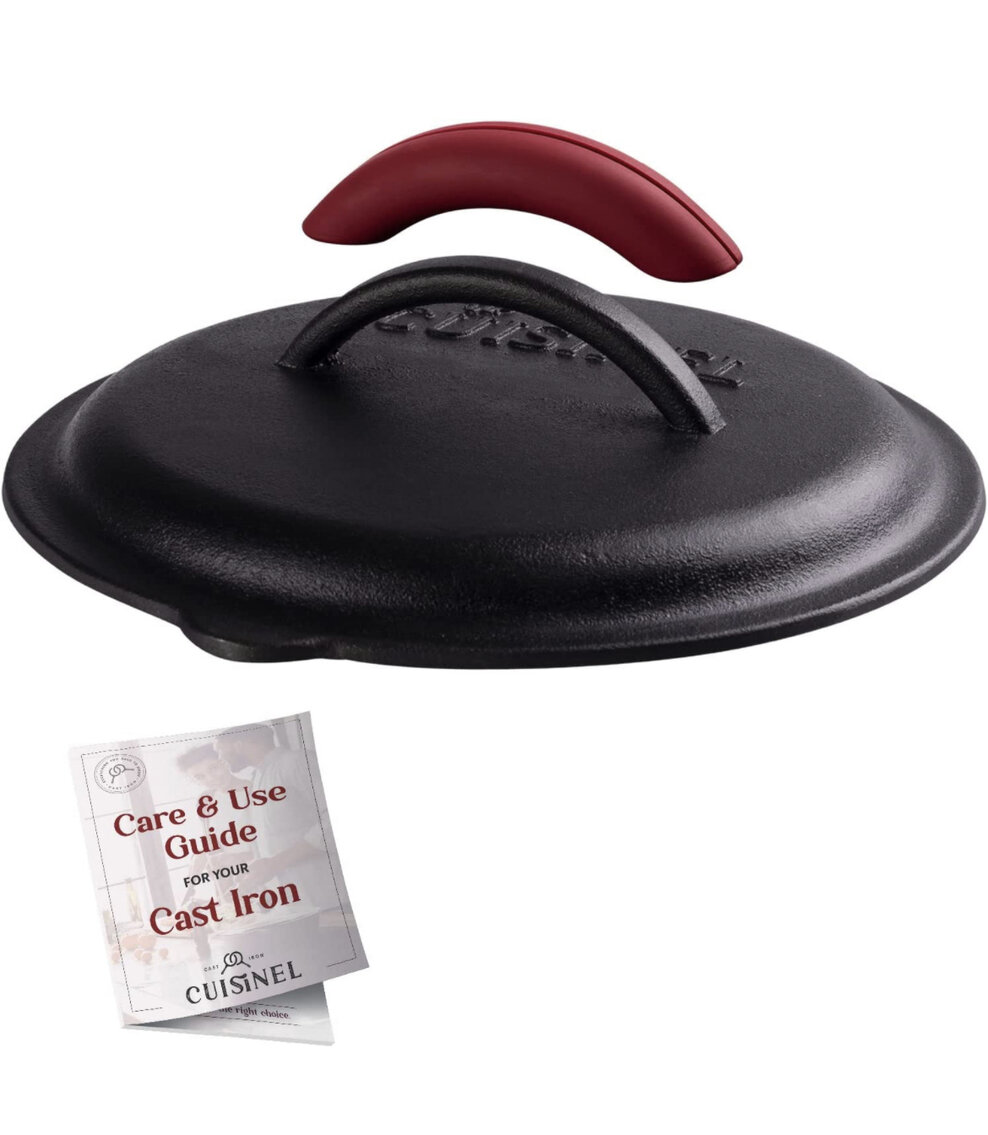 8" Cast Iron Braiser Lid