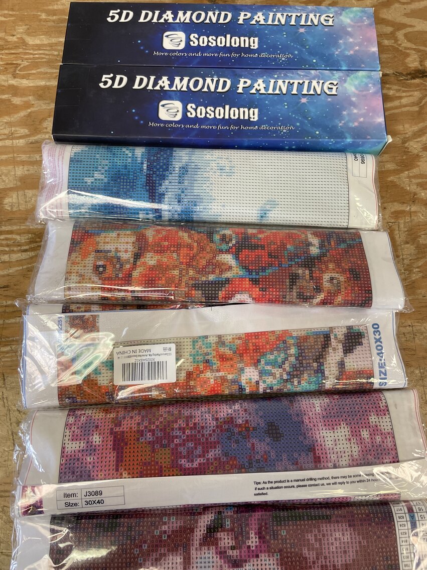 Set of 5D Diamond Paintings 
