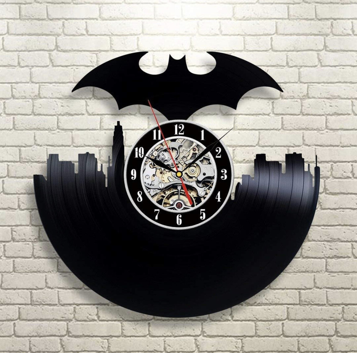 Set of 2 Batman Wall Art Clock