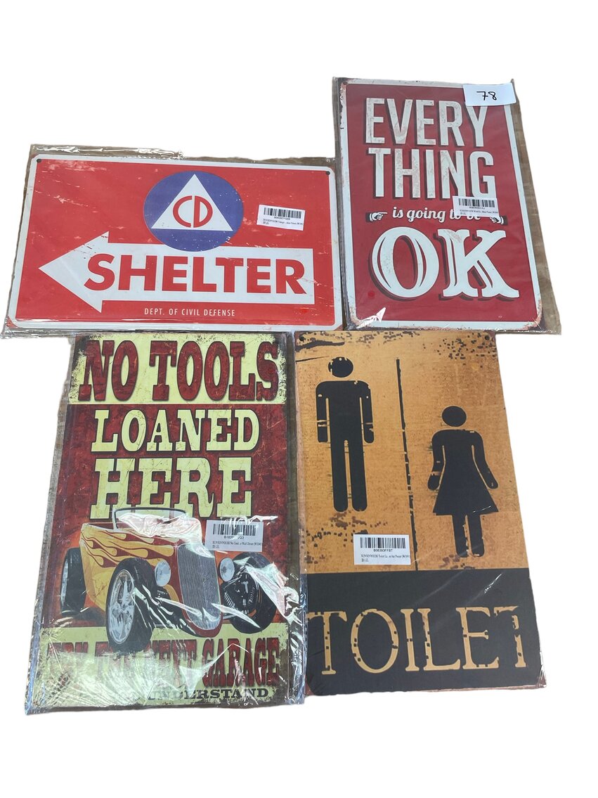 Set of 4 Wall Decor