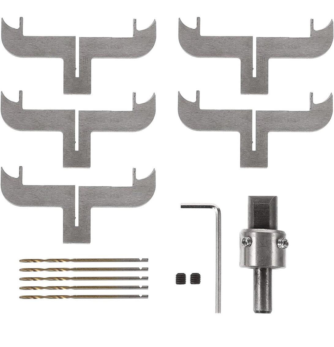5 Sets of 11 pcs Ring Drill Bit Sets