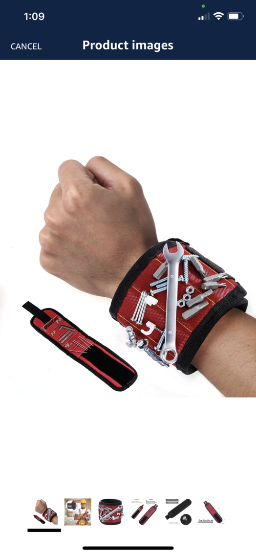 Set of 3 Magnetic Wristbands 