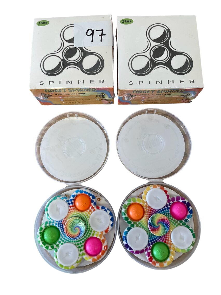 Set of 6 Fidget Spinners 