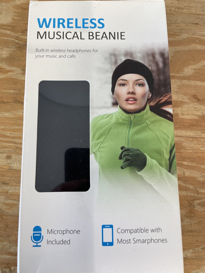 Wireless Musical Beanie Built in Headphones