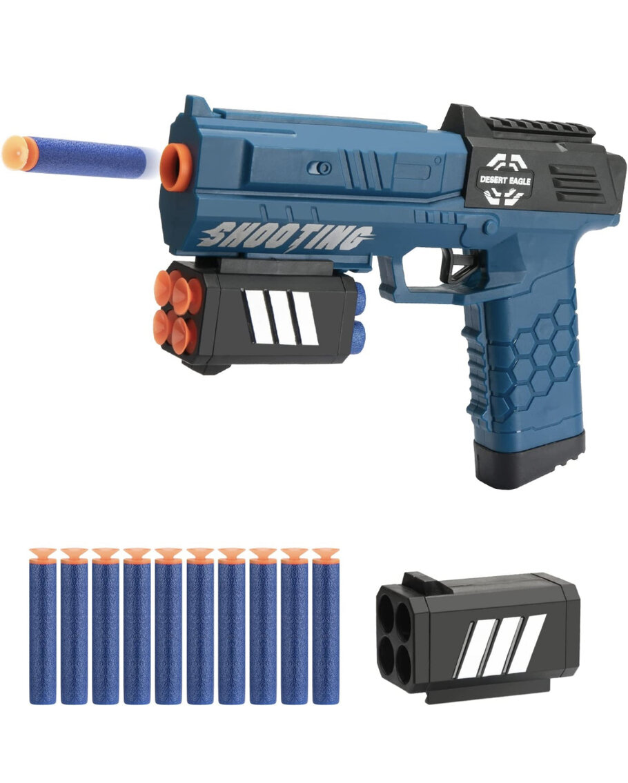 Set of 4 Gecko Soft Bullet Guns 