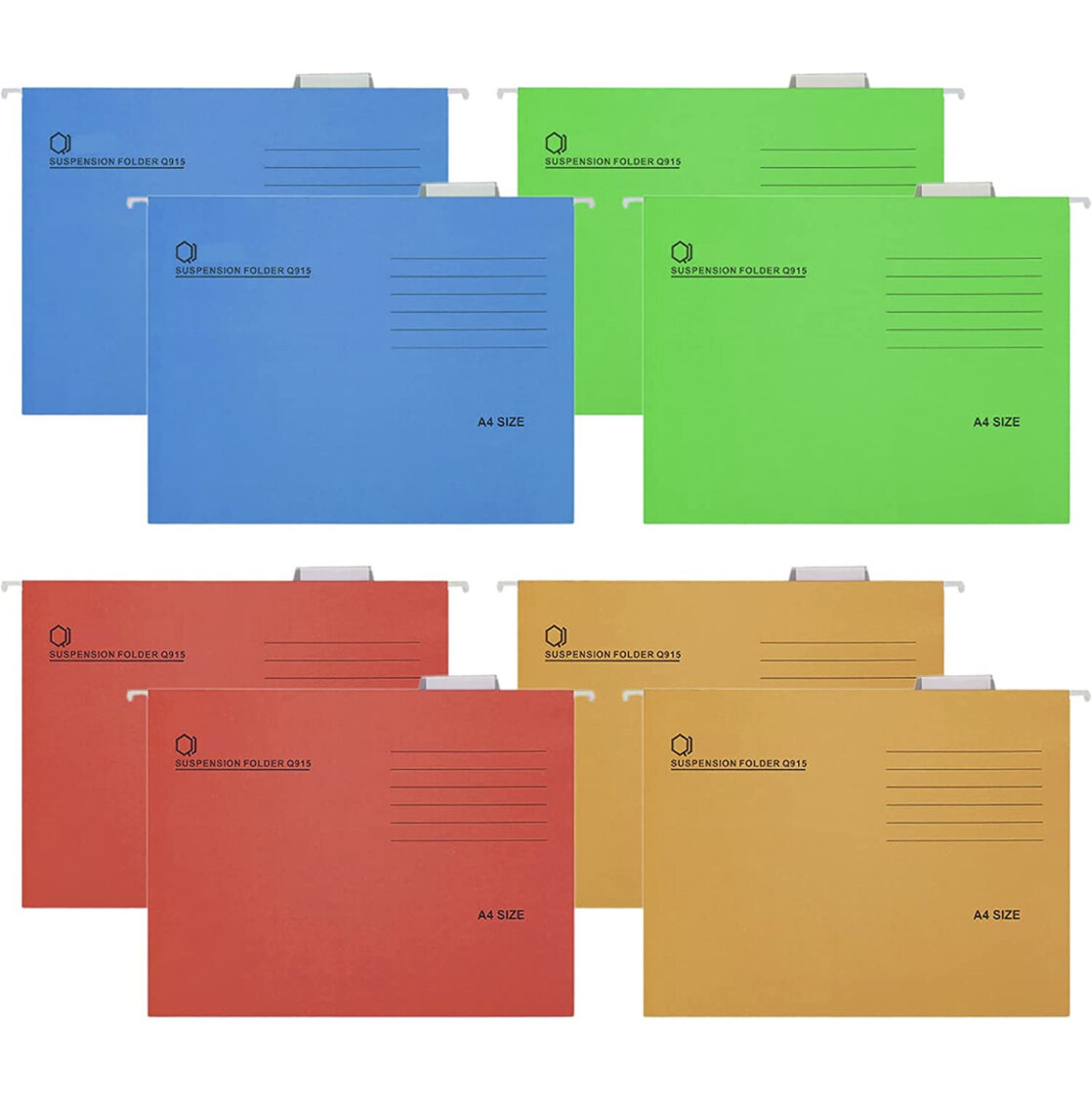 5 Packs of Hanging Filing Folders 