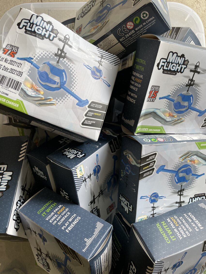 Box of Mini Flights Self Balancing Drone Toys