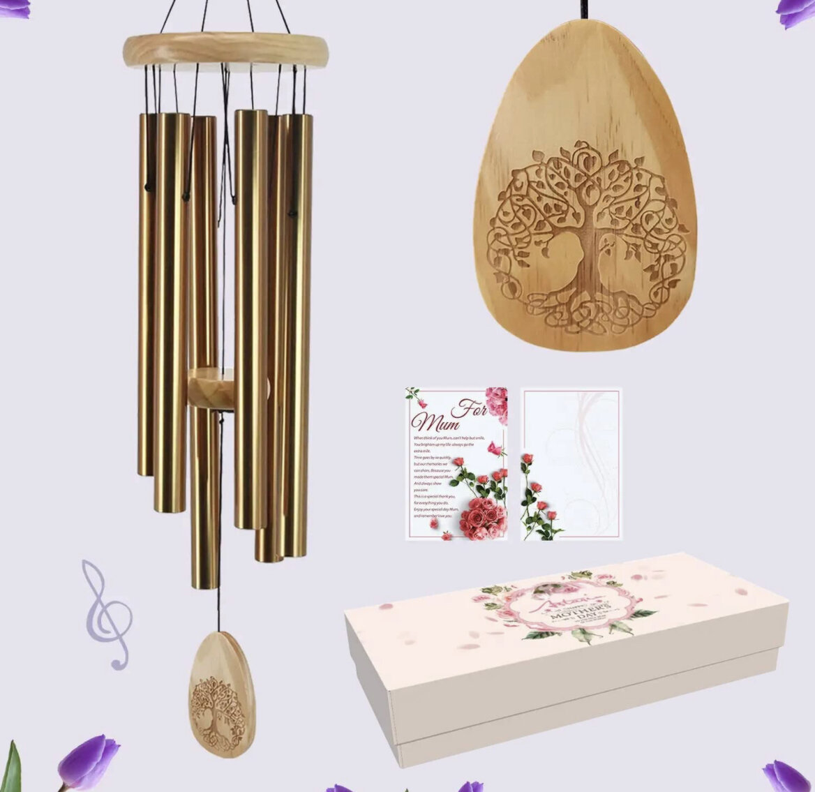 Bronze Wind Chime 