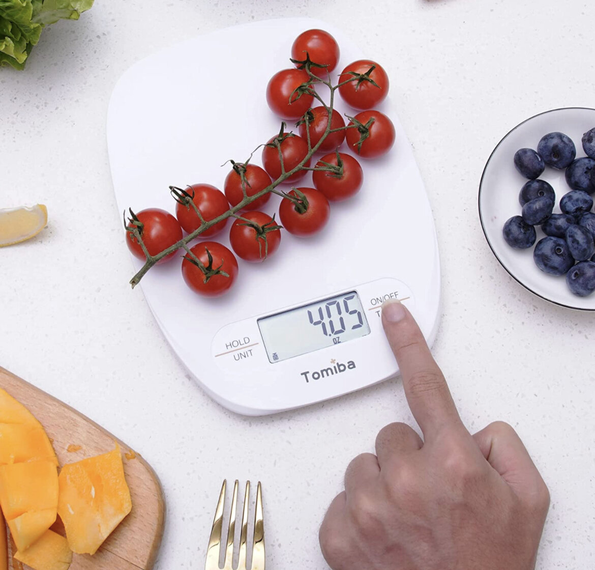 Set of 2 Digital Kitchen Scales 