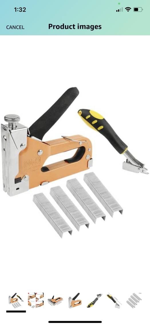 3 Way Staple Gun with Nails 