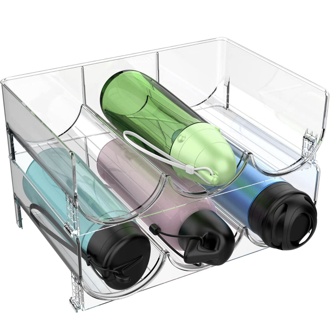 Stackable Water Bottle Organizer 