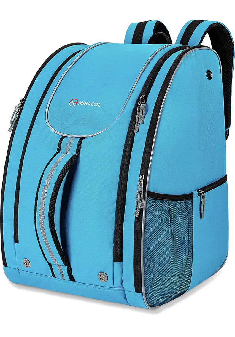 Blue Ski Boot Bag