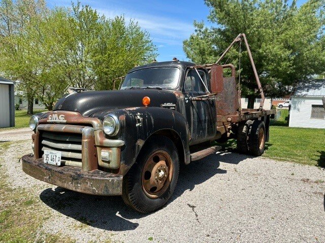 1955 GMC Gin Pole Truck
